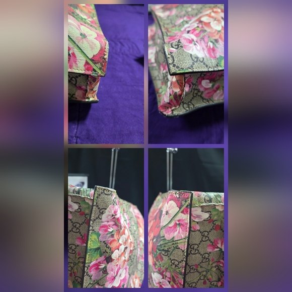 Gucci GG Blooms Floral Tote Bag and Gucci Blooms Wallet Set - Picture 4 of 16